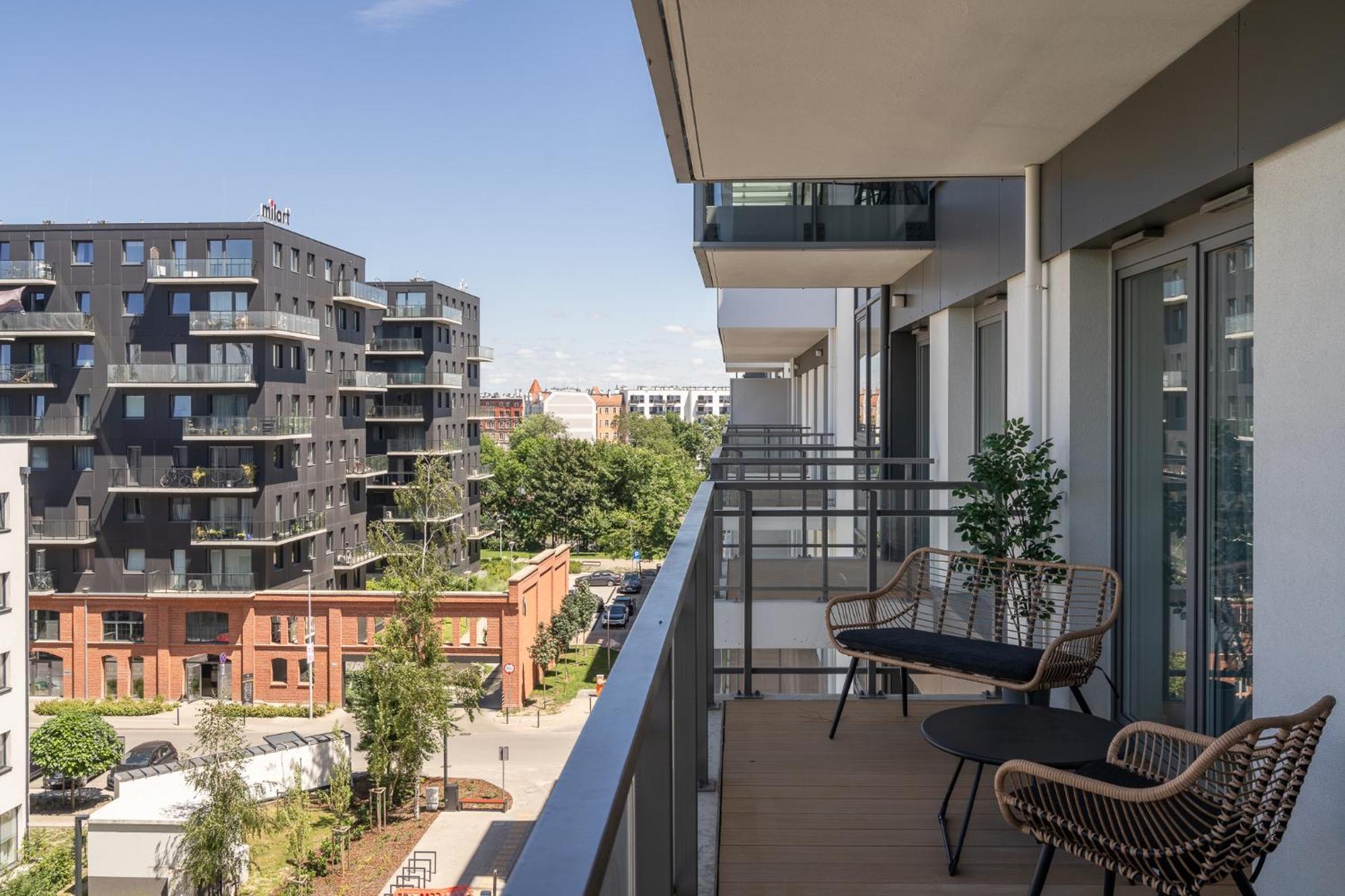 Ferienwohnung Rentplanet - Kepa Mieszczanska Breslau Exterior foto